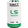 Choose Your Saft Battery: Explore LS 33600 D 3.6V Li-SOCl2 Cell Versions | Batteries In A Flash Select Saft Battery Sizes - LS 33600 D 3.6V Li-SOCl2 Cells Available in Multiple Versions