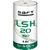 Saft Battery LSH 20 150 D 3.6V Li-SOCl2 Cell | Batteries In A Flash Saft LSH 20 150 3.6V D Lithium Thionyl Chloride Battery